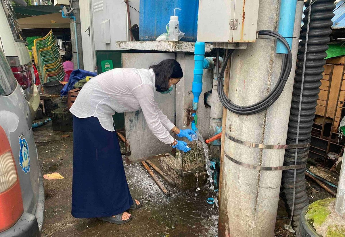 ပိုက်လိုင်းရေသွယ်သည့်အိမ်များ ရေမသုံးလည်း ၁၀ ယူနစ်ခ ပေးဆောင်ရမည်ဟု YCDC ကြေညာ