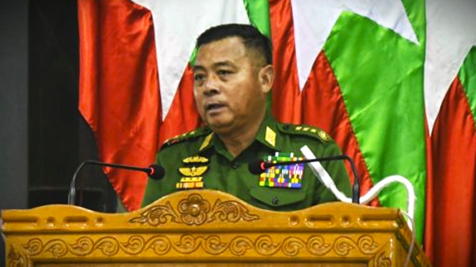 ကာကွယ်ရေးဦးစီးချုပ် ရဲဝင်းဦး (Photo: DSINFO)