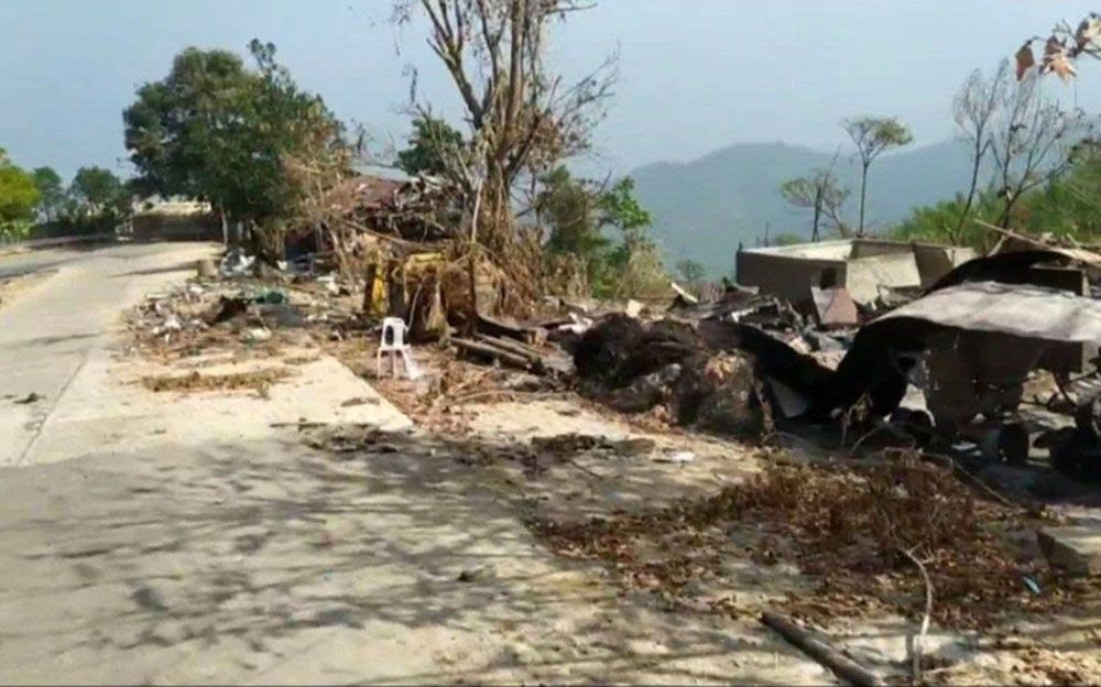 တရုတ်ဓာတ်ငွေ့ပိုက်လိုင်းဝန်ထမ်းများ ပါလာသည့်ကားကို စစ်တပ် ဗုံးကြဲ