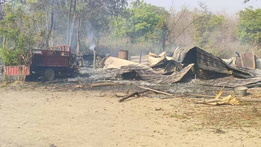 မုံရွာမြို့နယ်၊ ကျောက္ကာရွာကို ဗုံးကြဲသဖြင့် သေဆုံးသူ ၁၇ ဦး အထိရှိလာ