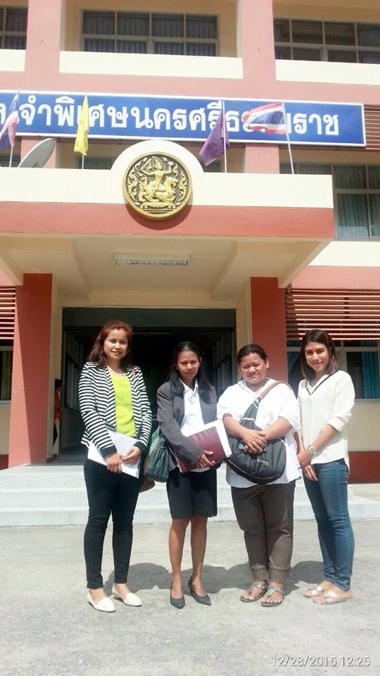 ထိုင္းေရွ႕မ်ား ေထာင္၀င္စာ သြားေတြ႔စဥ္ (ဓာတ္ပံု - MW RN)