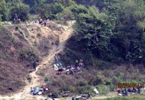 ကခ်င္ျပည္နယ္အတြင္းရွိ စစ္ေဘးေရွာင္ ျပည္သူလူထုမ်ား (ဓာတ္ပံု - WPN)