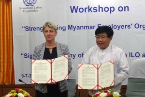 MOU between ILO and UMFCCI