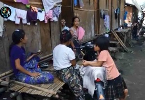 ဂ်ာယန္း ဒုကၡသည္ စခန္းအတြင္း ျမင္ေတြ႔ရစဥ္