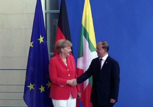 U Thein Sein at Germany