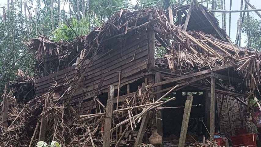 ဂွမြို့နယ်၌  စစ်တပ်ဗုံးကြဲ  ရွာသား  ၃ ဦးသေဆုံး၊  ၂ ဦးဒဏ်ရာရ