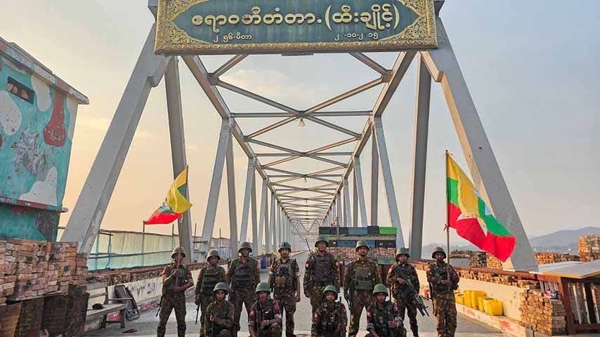 ထီးချိုင့်မြို့နှင့် တကောင်းစီမံကိန်းရှိရာ ကျေးရွာကို စစ်ကောင်စီတပ်က ပြန်ထိန်းချုပ်
