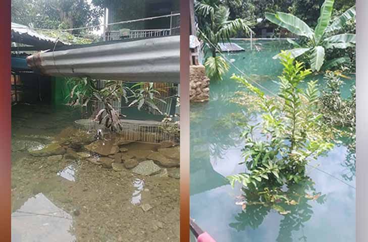 ဖားကန့်၊ ဖားပြင်ရွာအတွင်းသို့ လုပ်ကွက်တွင်းရေများစိမ့်ဝင်နေသဖြင့် ဒေသခံများ ပြောင်းရွှေ့