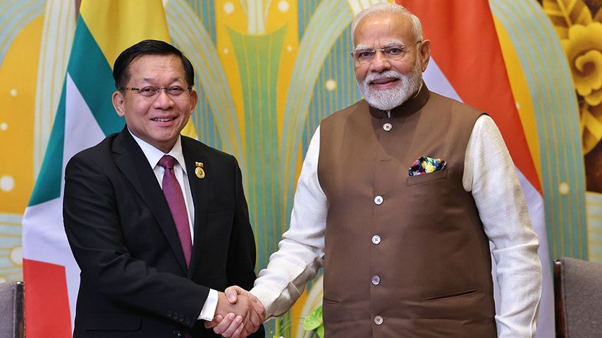 စစ်အာဏာရှင်ကို အိန္ဒိယက ဆက်ဆံမှု တရုတ်ဩဇာလွှမ်းမိုးမှုအား တန်ပြန်ရန်ဖြစ်နိုင်ဟု သုံးသပ် 