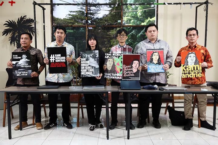 လူ့အခွင့်အရေးလှုပ်ရှားသူကို အက်ဆစ်ဖြင့် ပက်မှုဖြင့် စစ်အရာရှိ ၄ ဦးအား အင်ဒိုနီးရှား စစ်ခုံရုံး စစ်ဆေး