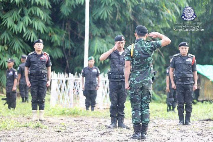 KNU တပ်မဟာ ၃ နယ်​မြေကို စစ်တပ်ဗုံးကြဲ