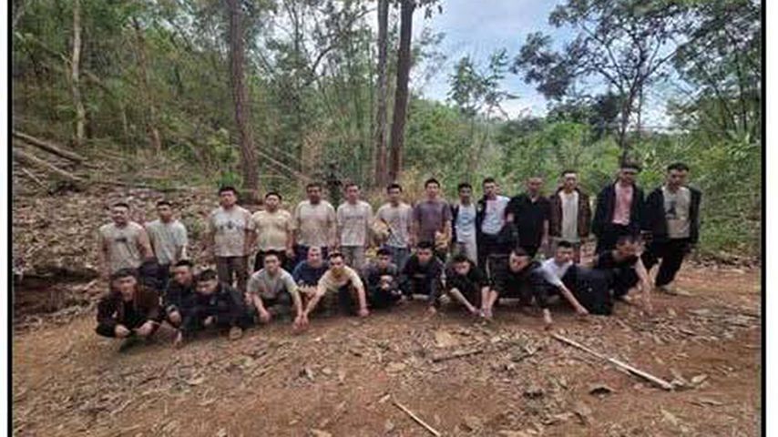 မိုင်းပန်တွင် တရုတ် ၅၂ ဦးအပါအဝင် ကျားဖြန့်အဖွဲ့ဝင်များ ဖမ်းဆီးခံရ