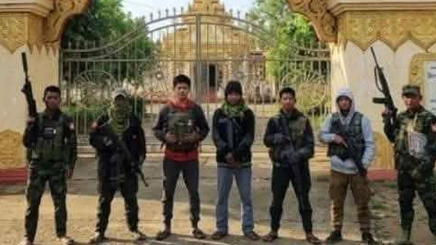 ကျောက်ပန်းတောင်းတွင် ရဲနှင့် ပျူစောထီးခေါင်းဆောင်က PDF အယောင်ဆောင်ပြီး ခြိမ်းခြောက် ငွေတောင်း