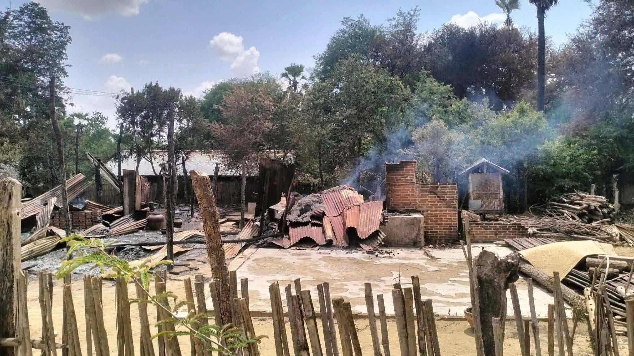 မြိုင်မြို့နယ်ကို စစ်တပ်က ၁၀ ရက်အတွင်း အကြိမ် ၂၀၀ ကျော်ဗုံးကြဲ
