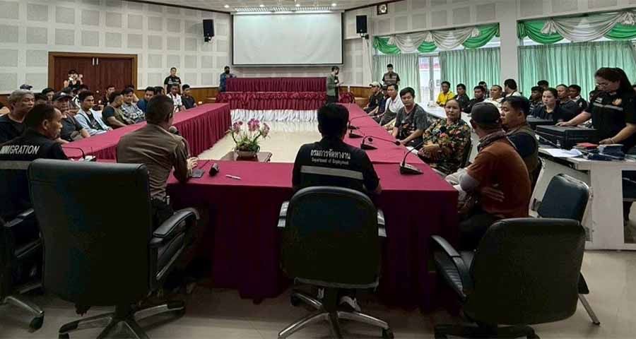 မယ်ဆိုင်တွင် ဥပဒေနှင့်မညီသည့် ရွှေ့ပြောင်းလုပ်သား ၅၀ ကျော် ဖမ်းဆီးခံရ