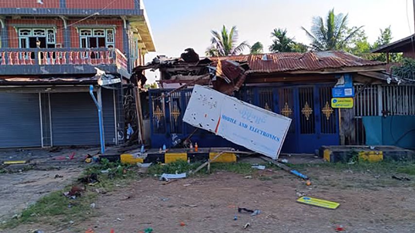 မိုးဗြဲတွင် တိုက်ပွဲပြင်းထန်ပြီး နှစ်ဖက် အကျအဆုံးရှိ