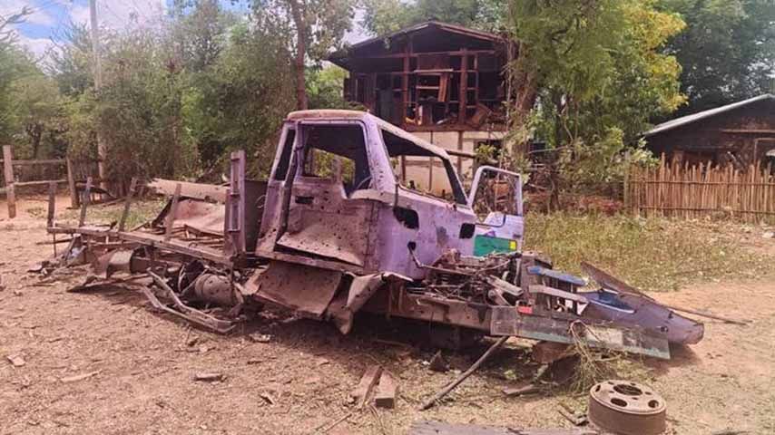ဝက်လက်နှင့်စစ်ကိုင်းကို စစ်တပ်က ၂ ရက်ဆက်ဗုံးကြဲ၊ ပြည်သူ ၄ ဦးသေပြီး ၃ ဦး ဒဏ်ရာရ