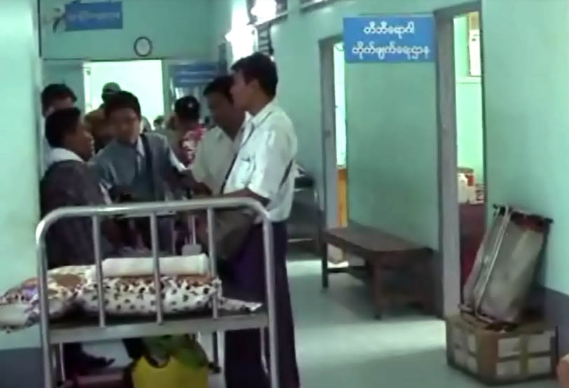ျမန္မာရဲ ဂိမ္းဆိုင္၀င္ဖမ္း၊ ပစ္ခတ္မႈျဖစ္