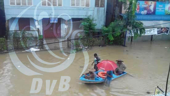 ရခုိင္ႏွင့္ကခ်င္ ေရေဘးသင့္ျပည္သူမ်ား အကူအညီ လိုအပ္