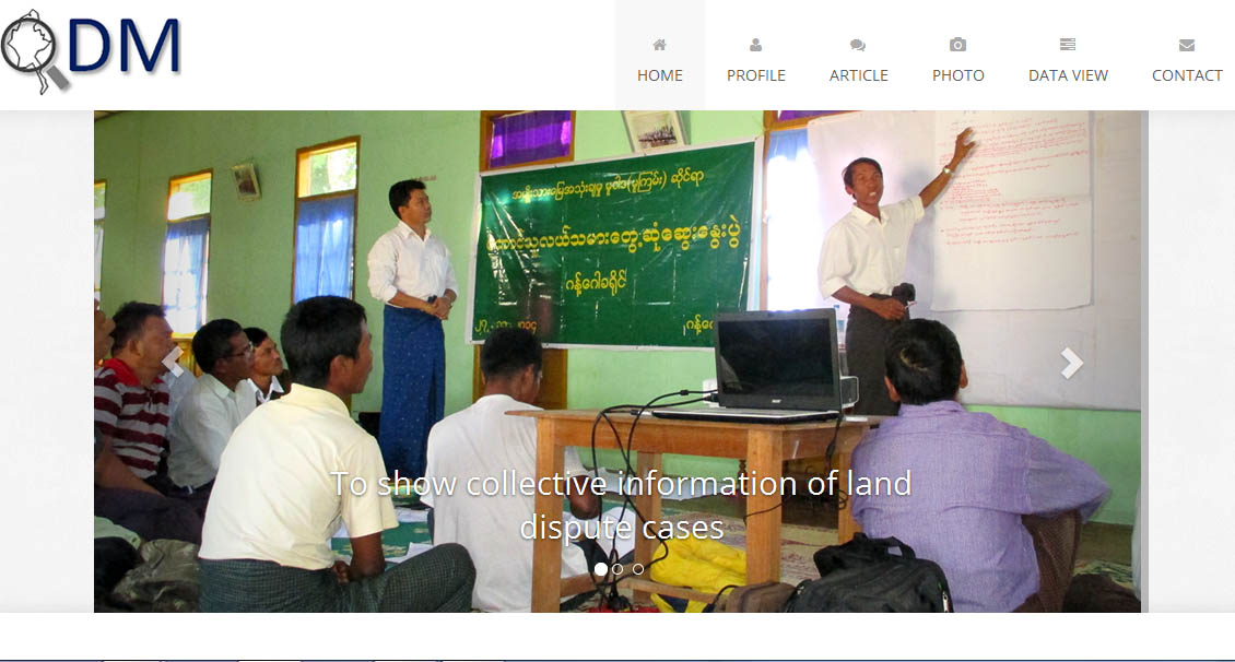 ေျမယာအျငင္းပြားမႈ ျပႆ     နာမ်ား ကူညီႏုိင္ရန္ အင္တာနက္စာမ်က္ႏွာ ဖန္တီး