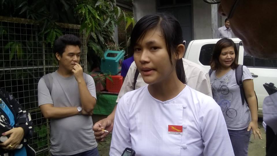 ဗကသေက်ာင္းသူ မပုိပုိ ျပန္လည္လြတ္ေျမာက္