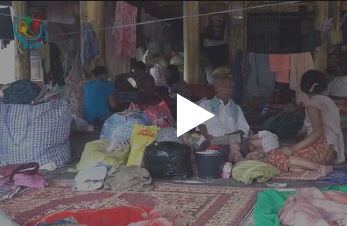 ကေလးၿမိဳ႕ ေရေဘးဒုကၡသည္မ်ား အေျခအေန (႐ုပ္သံ)