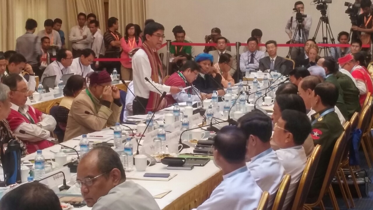 အပစ္ရပ္စာခ်ဳပ္ အၿပီးသတ္ေရး ေဆြးေႏြး (ဓာတ္ပုံ)