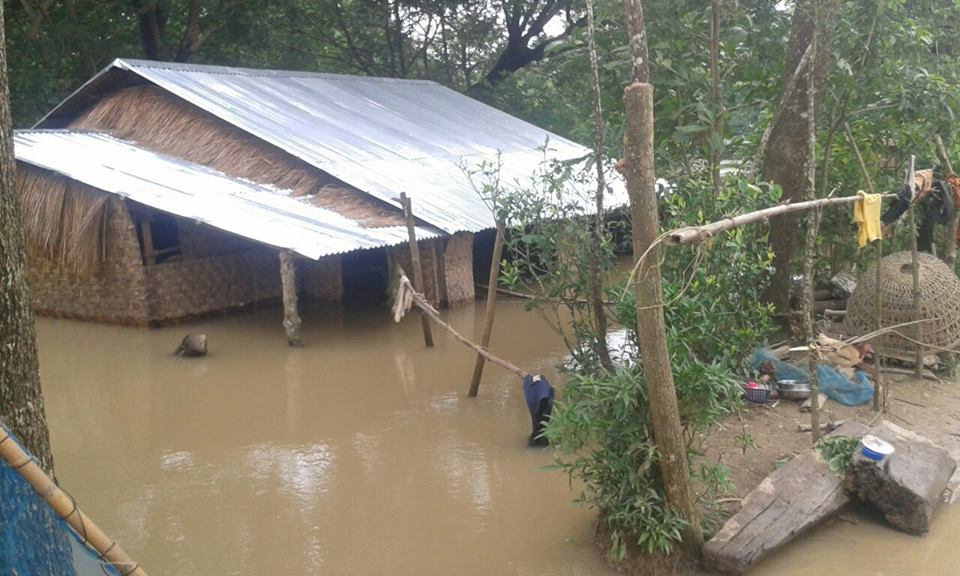 ဧရာ၀တီျမစ္ေရေၾကာင့္ ၿမိဳ႕အခ်ဳိ႕ ဆက္ၿပီး စိုးရိမ္ေရမွတ္ ေက်ာ္ဦးမည္