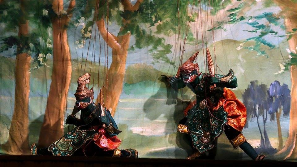 ျမန္မာ-ဂ်ပန္ ႐ုပ္ေသးဇာတ္သဘင္ (သတင္းဓာတ္ပုုံ)