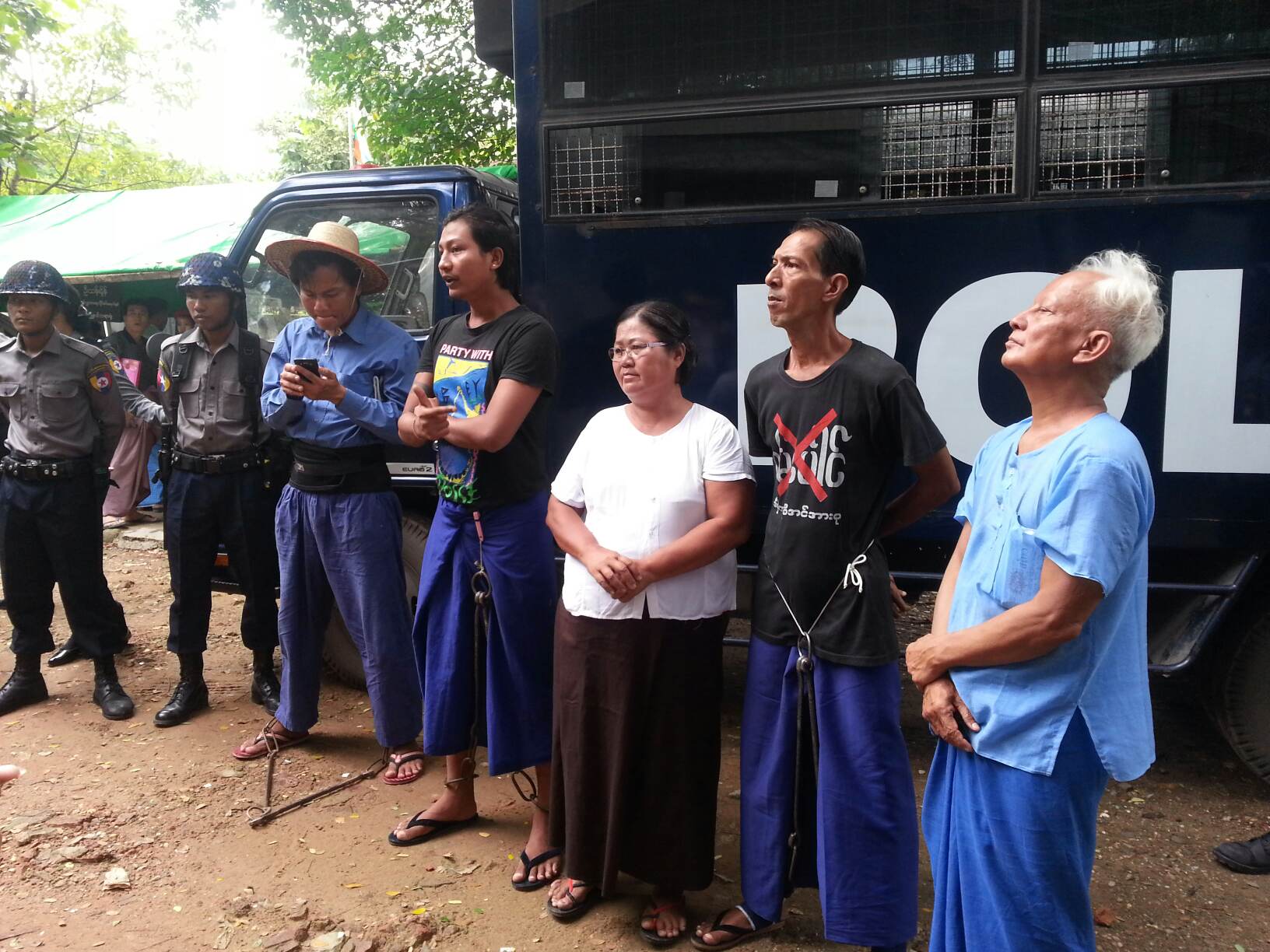 ကိုေနမ်ဳိးဇင္ႏွင့္ ေနာ္အုန္းလွတို႔ကို ယေန႔ အမိန္႔ခ်မွတ္မည္ (ဓာတ္ပံု)