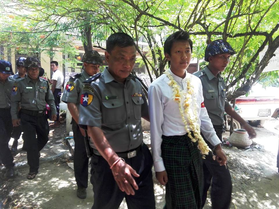 ရတနာပံုတကၠသိုလ္ ဗကသ ဥကၠ႒ကို ႐ုံးထုတ္စစ္ေဆး (ဓာတ္ပံု)