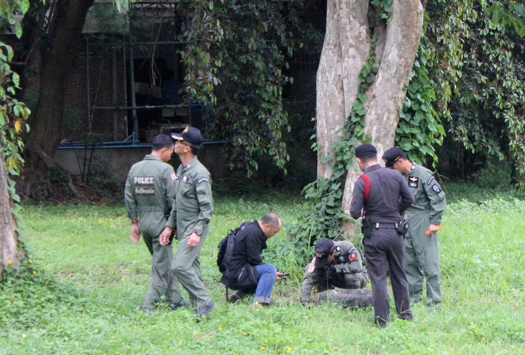 ခ်င္းမိုင္ၿမိဳ႕ ဘန္ထိုေစ်းအနီး ဗံုးတလံုးေတြ႔ရွိ