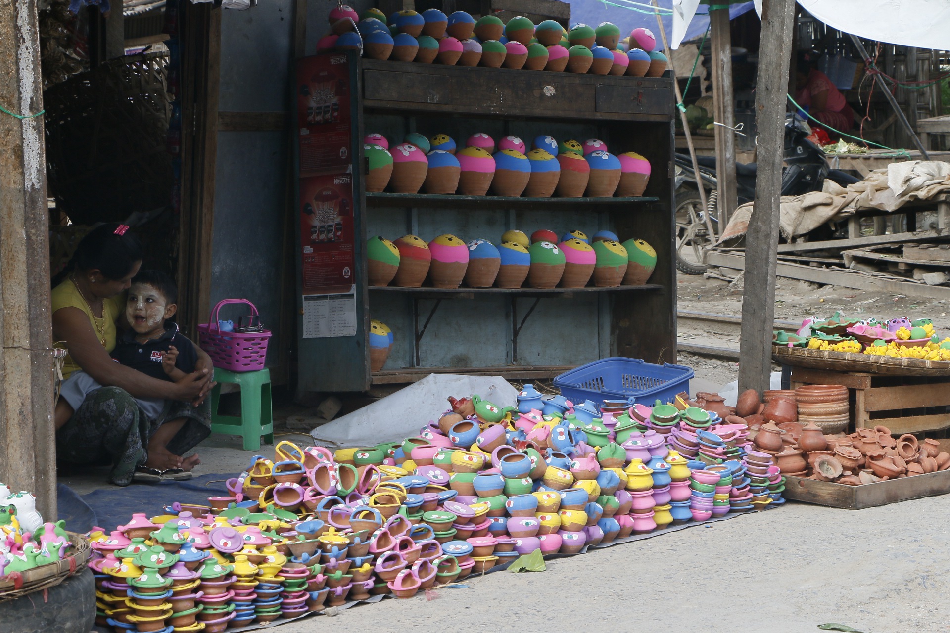 အိုးပုတ္ပြဲေတာ္ (ဓာတ္ပုံ)