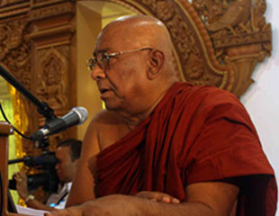 အစိုးရအဖြဲ့ကို ဗုဒၶတရားနွင့္အညီ က်င့္ၾကံရန္ သီတဂူဆရာေတာ္မိန့္ၾကား