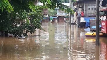 ကခ်င္ျပည္နယ္ လံုးခင္း ႏွင့္ ဖားကန္႔တြင္ ေရဆက္ႀကီးေန