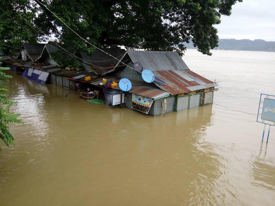 ေမာ္လုိက္ၿမိဳ႕တြင္ စုိးရိမ္ေရမွတ္အထက္ ၉ ေပခြဲခန္႔အထိ ေက်ာ္လြန္