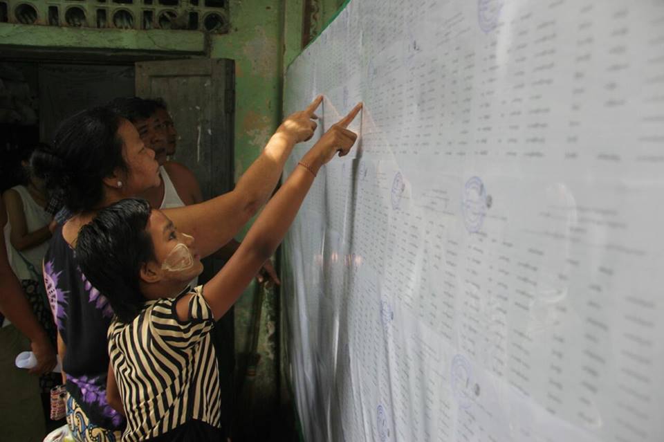 တႏိုင္ငံလံုး မဲဆႏၵရွင္စာရင္းမ်ား အမွားအယြင္းဆက္ရွိေန