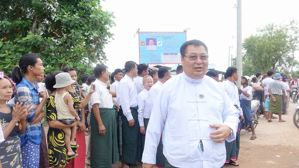 ဦးခင္ေရႊ မဲဆြယ္စည္း႐ုံးေရး စတင္ (ဓာတ္ပုံ)