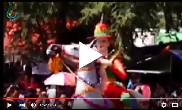 ပုဂံၿမိဳ႕က မႏူဟာဘုရား အ႐ုပ္သြန္းပဲြေတာ္ (႐ုပ္သံ)