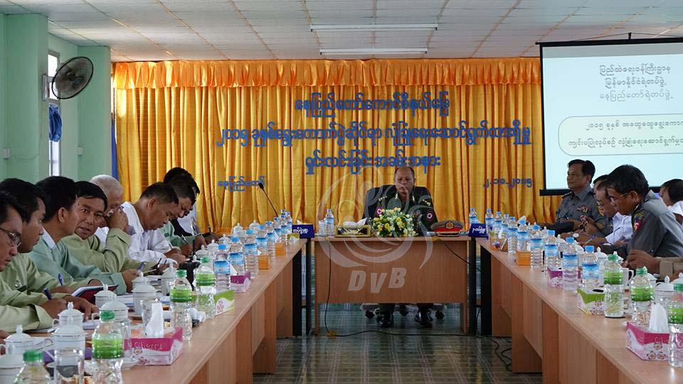 ေရြးေကာက္ပဲြဆိုင္ရာ လံုျခံဳေရးေဆာင္ရြက္ထားရွိမႈ ေနျပည္ေတာ္ရဲတပ္ဖဲြ႔ ရွင္းလင္း (ဓာတ္ပံု)