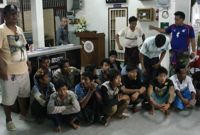 ထိုင္းႏိုင္ငံတြင္း ၀င္ေရာက္လာသူ ျမန္မာ ၁၇ ဦး ေတာထဲတြင္ ပစ္ထားခံရ