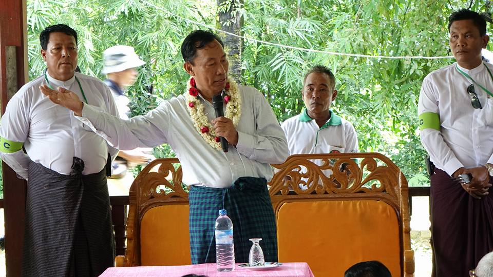 ဦးေရႊမန္း ျဖဴးၿမိဳ႕နယ္တြင္ မဲဆြယ္စည္း႐ုံး (ဓာတ္ပုံ)