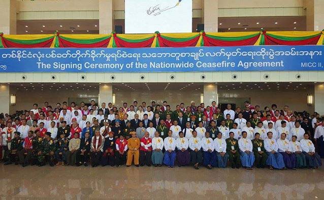 တနိုုင္ငံလံုုးအပစ္ရပ္စဲေရး လက္မွတ္ထိုုးပြဲေန႔အတြက္ တခုုတ္တရ တင္ျပခ်က္
