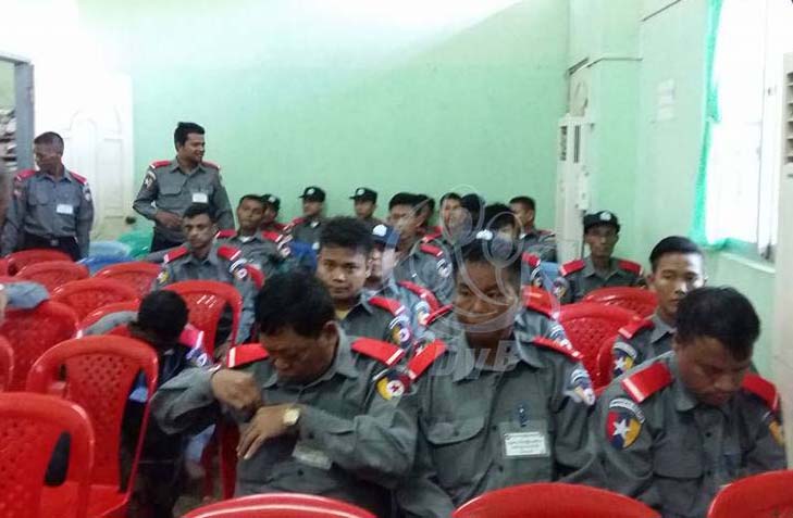 မဂၤလာေတာင္ညႊန္႔ၿမိဳ႕နယ္ အထူးရဲသင္တန္းဖြင့္ပဲြ (ဓာတ္ပံု)