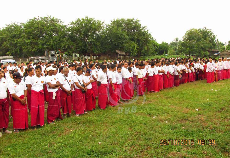 မြန္ေဒသလံုးဆိုင္ရာပါတီ မဲဆြယ္စည္း႐ုံးေရးအခမ္းအနား (ဓာတ္ပံု)