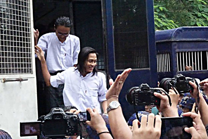 သပိတ္ေမွာက္ေက်ာင္းသားမ်ားကို ျပန္လႊတ္ေပးရန္ လူ႔အခြင့္အေရးေကာ္မရွင္ ေတာင္းဆို