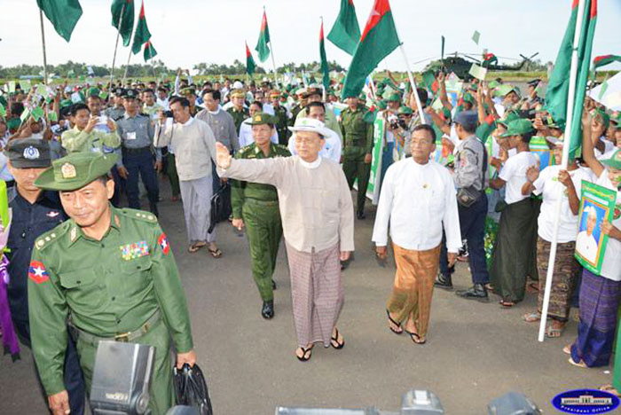 ႏိုင္ငံေတာ္သမၼတ ပါတီလုပ္ငန္းမ်ား ေဆာင္ရြက္ေနေၾကာင္း အန္အယ္လ္ဒီ တုိင္ၾကား