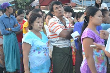 ၿမိတ္ၿမိဳ႕တြင္ ေထြအုပ္ရင္ထုိးပါ လူတဦး မဲစာရင္းစာရြက္မ်ား ဆုတ္ၿဖဲ