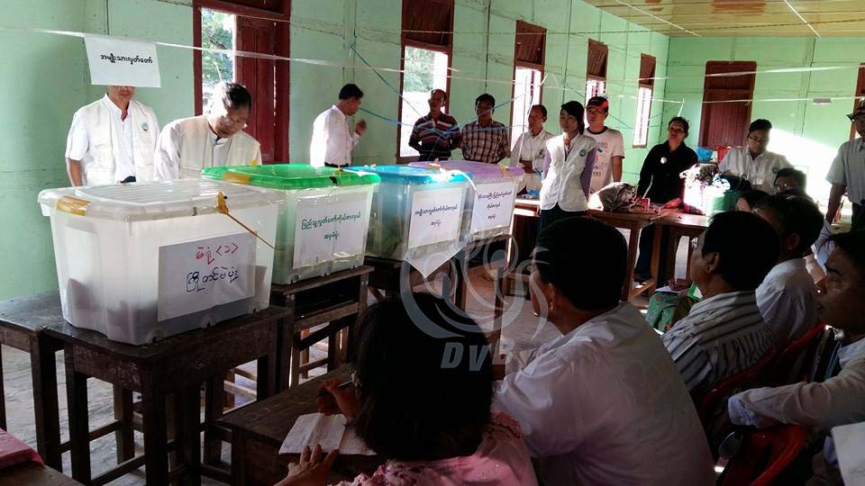 ႏြားထိုးႀကီးၿမိဳ႕တြင္ မဲစတင္ေရတြက္