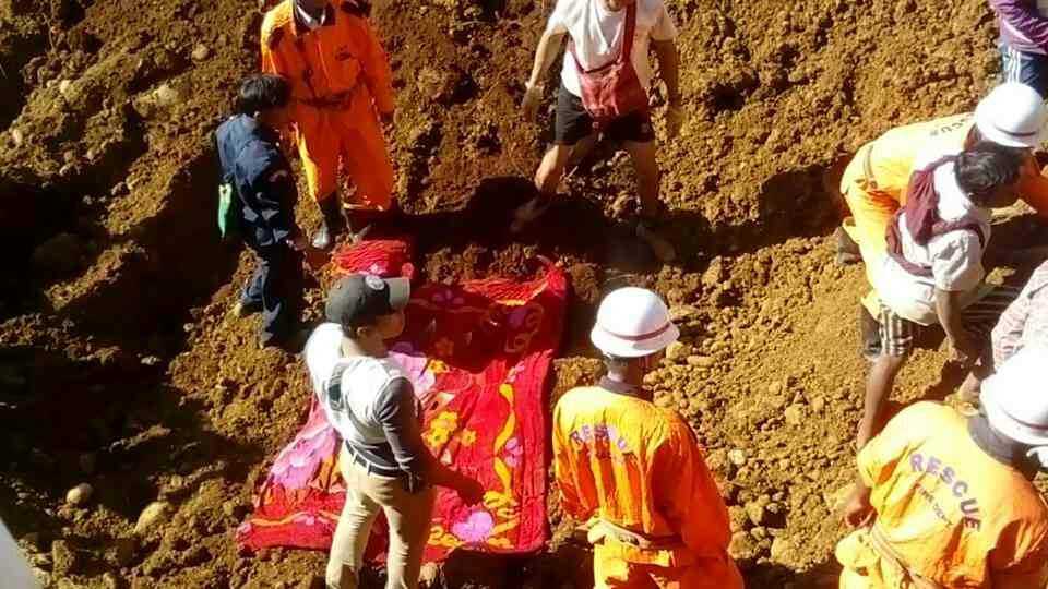ဖားကန္႔ေျမၿပိဳမႈ ေသဆုံးသူ ၁၀၈ ဦးအထိ ရွိလာ